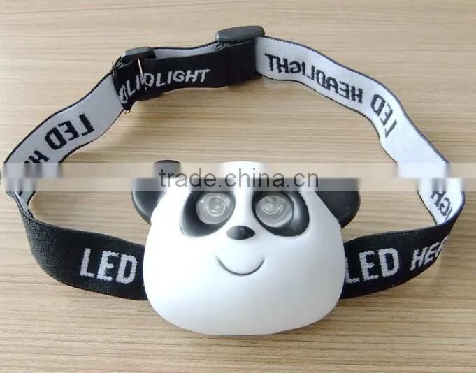 soft pvc animal coon mini headlamp
