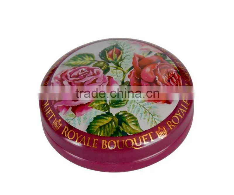 customized factory price round soap box/small soap box/soap tin box