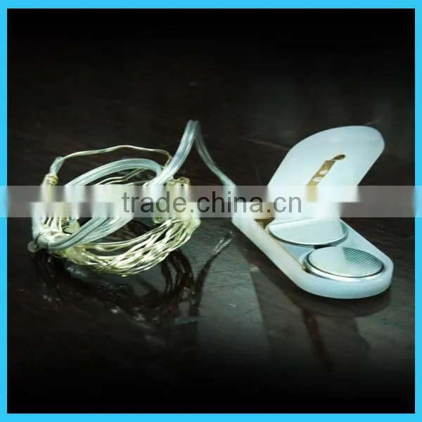 black wire led string light for promotion decoration gifts led naked wire light