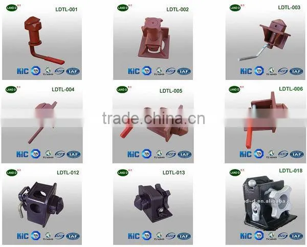 Trailer Parts Manufacture Trailer container twist lock