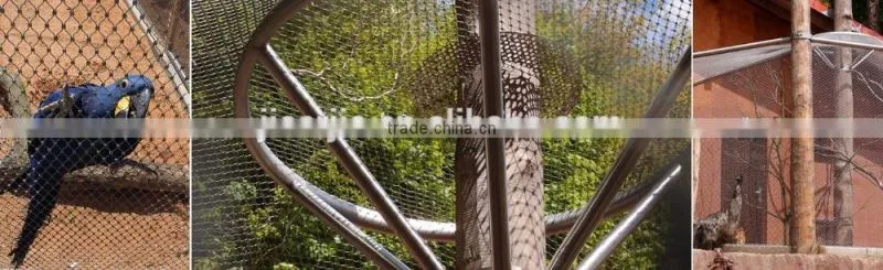 stainless steel bird aviary cage netting mesh