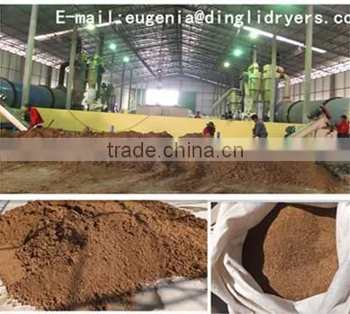 Kiln dry of sand/sludge machine china dryers equipments factory hot selling