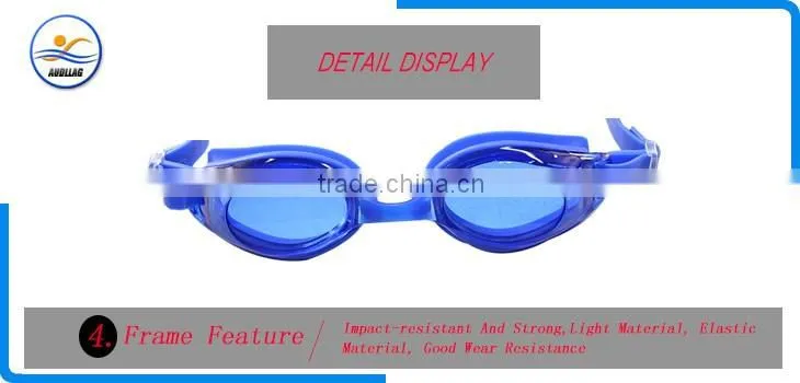 Chinese manufacturer wholesale professional safety fashionable anti-fog silicone swimming glasses for dive
