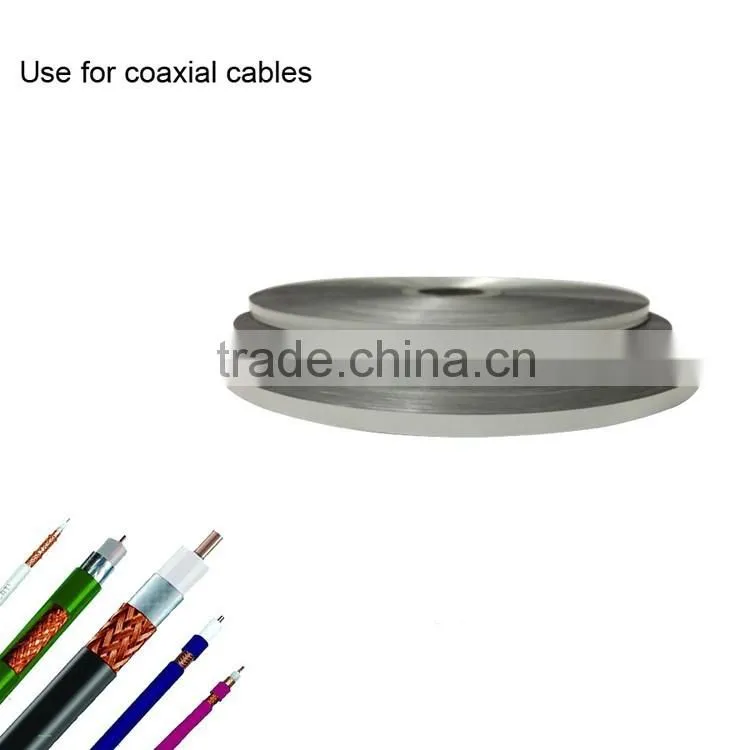 AL PET Laminated Tape for Coaxial Cable and Wire Mylar Aluminium Al Polyester Laminate Film Tapes AL/PET/AL AL/PET