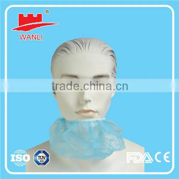 Protective Disposable Nonwoven Beard Cover Surgical Beard Mask Food Industry Beard Cover