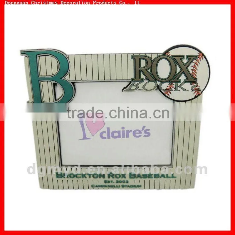 non-phthalates and lead free 3D soft pvc friendship photo frame for promotion