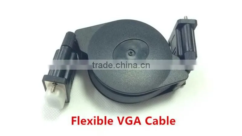 1M High Quality Male to Male Flexible VGA Cable