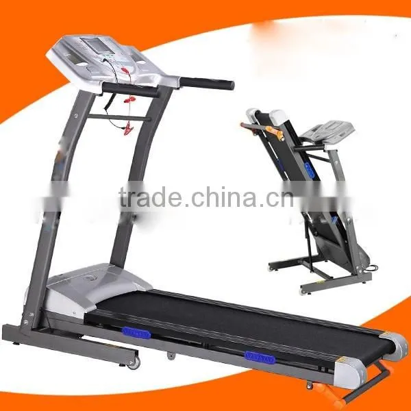 Indoor Sports Equipment Body Building Machine Gym Equipment Multi-function Pro Fitness Motorised Folding Treadmill H0163