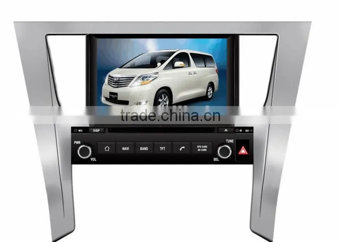 ZESTECH 9 inch car multimedia for TOYOTA ALPHARD 2015 with GPS+USB/SD+DVD car stereo