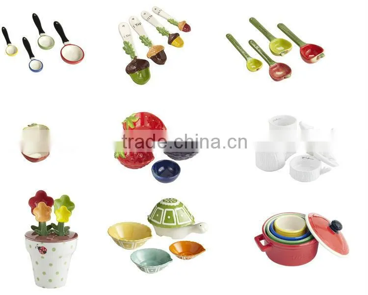 ceramic novelty Turtle Measuring Cups