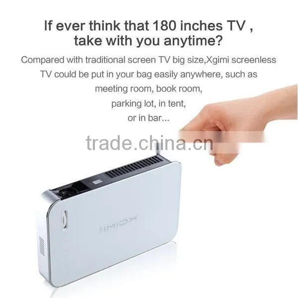 SLP 1280x800 MINI DLP projector Android 4.4 LAN WIFI Miracast Bluetooth LED Smart 3D Portable Projector 300inch Screen