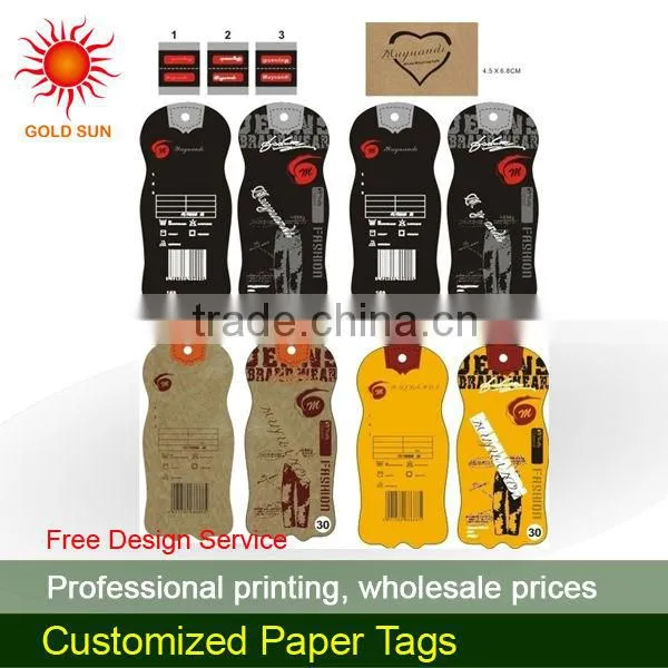 paper hang tags with string