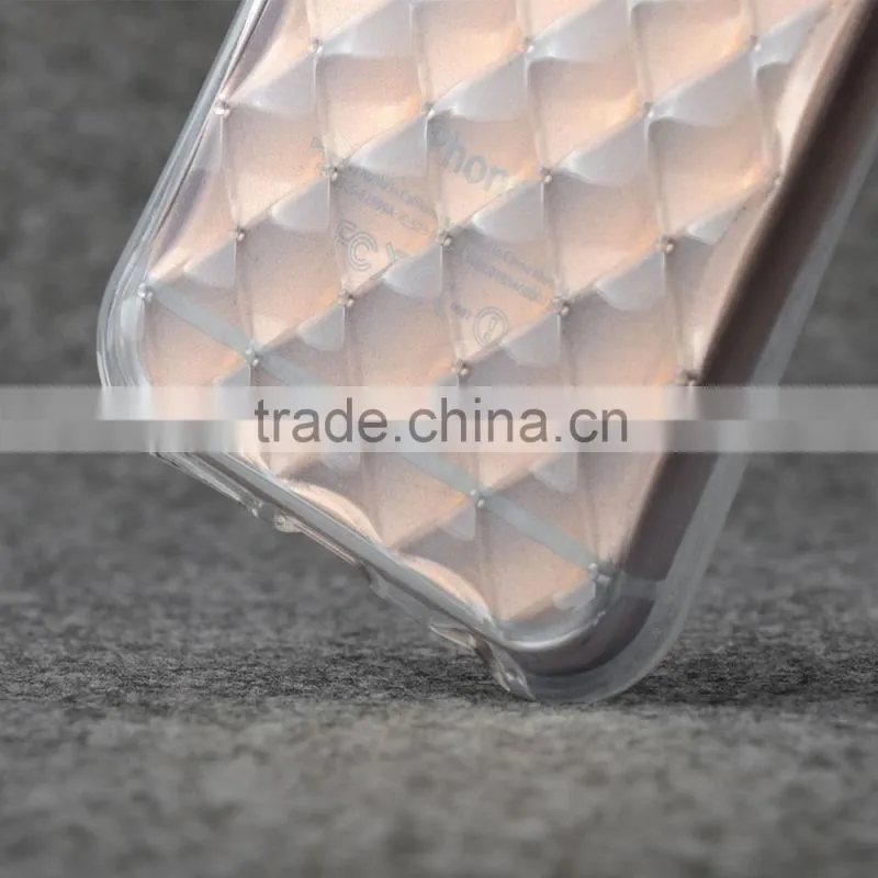 C&T Grainy Translucent Shockproof Case Anti-Scratch Back Cover for iPhone 6 4.7 Inch