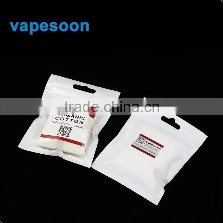 100% cotton Japan organic cotton for atomizer