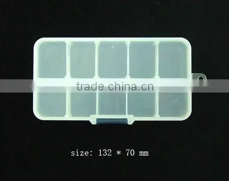 plastic empty jar for nail arts made in china
