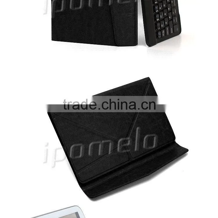 China top ten selling products bluetooth keyboard Transformers case for 7 and 8 inch tablet