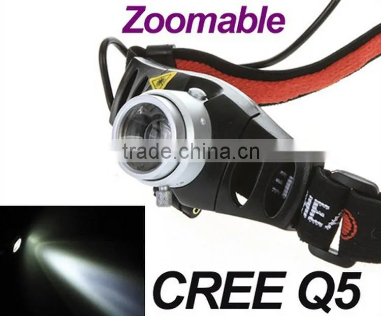 Powerful headlamp C ree led headlight for hunting
