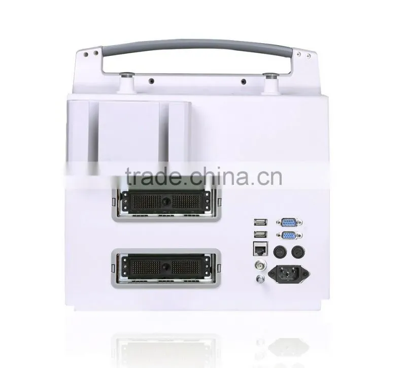 Laptop Color Doppler 2D Ultrasound Machine 12.1" high-resolution LCD
