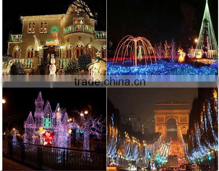 Christmas decoration 10m 100lights led copper wire string light
