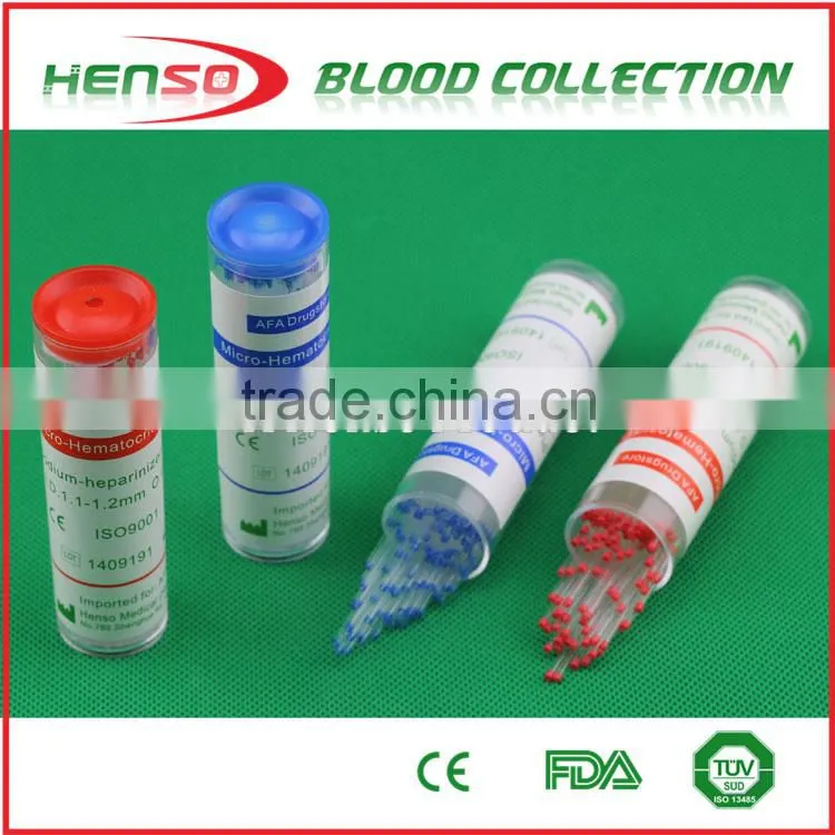HENSO Non-Heparinized Capillary Tubes