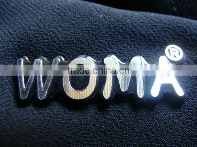 High quality custom fashion decorative metal nameplates