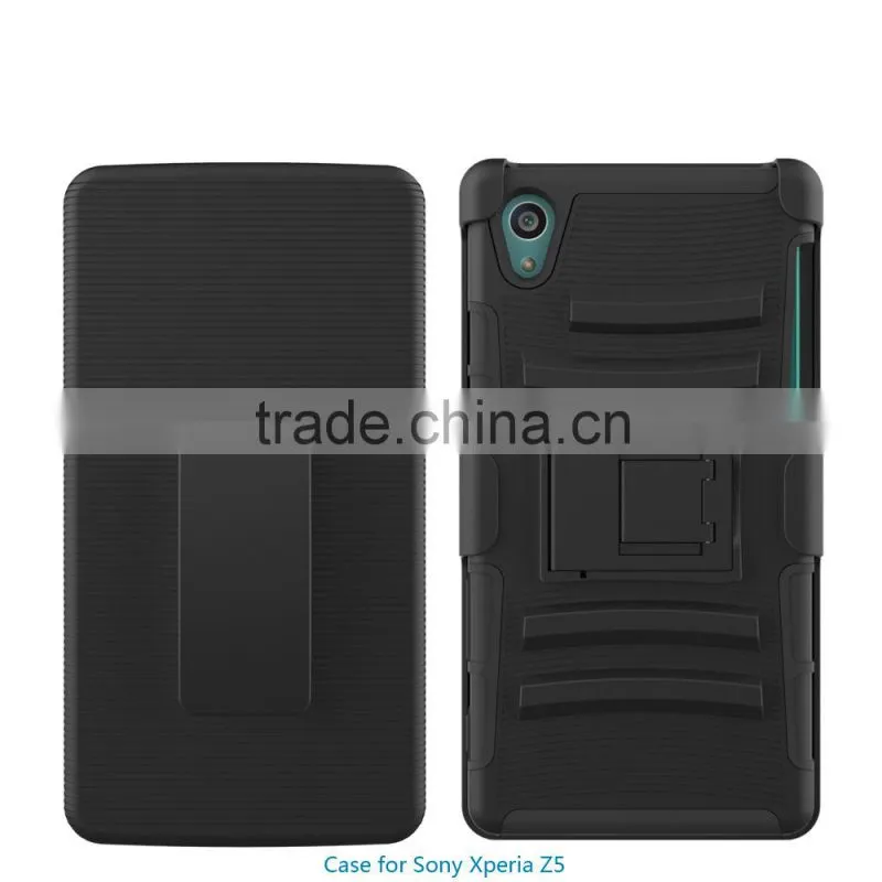 New arrival PC Silicone hybrid slim armor case moblie phone case for sony xperia z5 china price