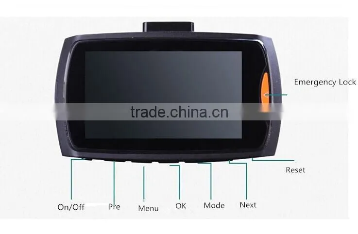 2015 hot selling products car camera dvr with gps