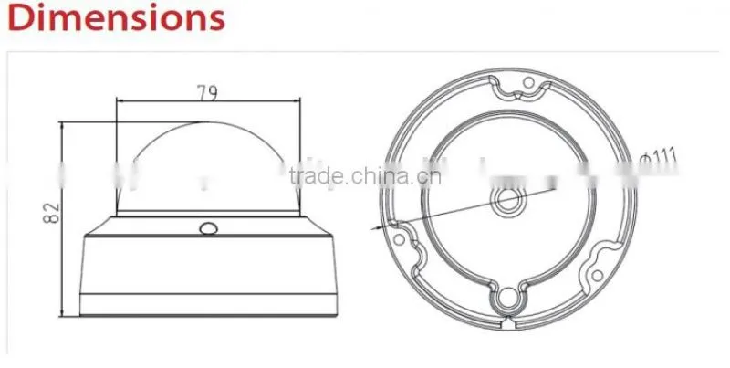 3.0MP IR Dome,PoE network ip camera fixed dome camera DS-2135F-IS