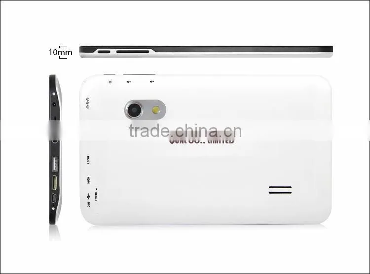 Best promotion!7 inch Allwinner A20 Android 4.4 two camera internet tablet 1080P USB Host B