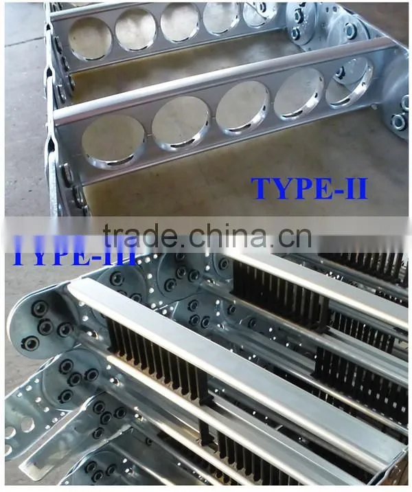 RUIAO TL steel flexible cable guide for heavy duty application