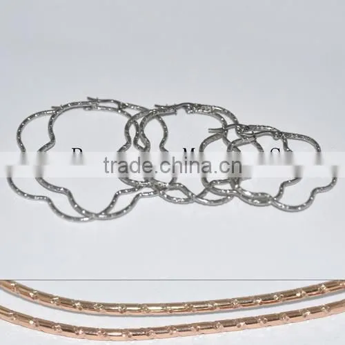 Stainless Steel Fashion Round Crystal Earring For Women(BE10650)