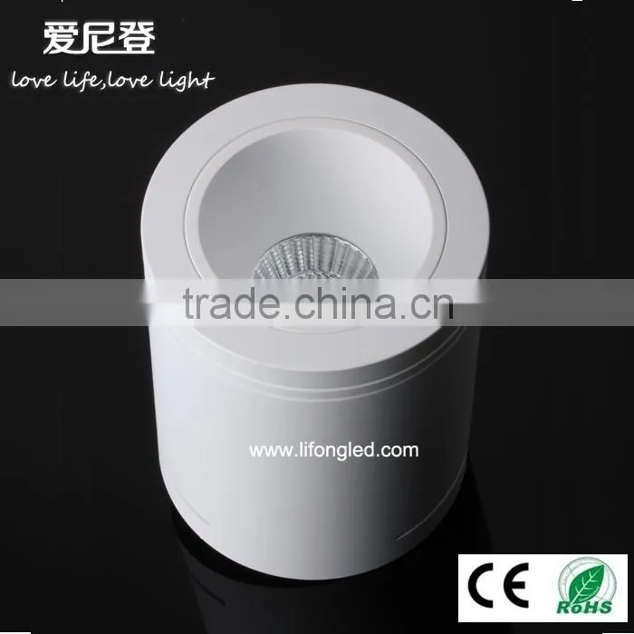 6 inch Residential Surface Mounted LED COB Downlight 25W
