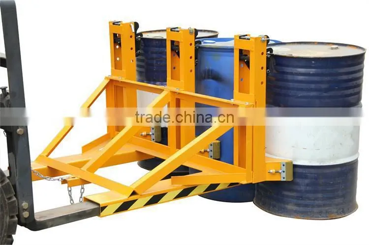 Four Drums Forklift Attachment Clamps