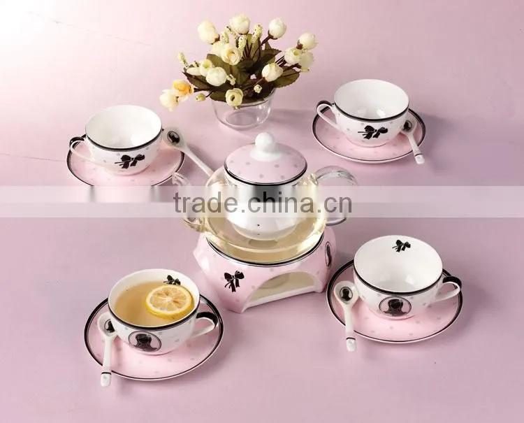 Good Quality Creative Customized Fancy Bone China Ceramics Tea Set