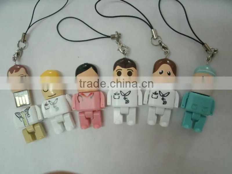 Hot human shape USB flash drive fantasy cute usb flash memory drive