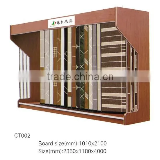 ME027--- Mosaic sample laminate flooring display rack