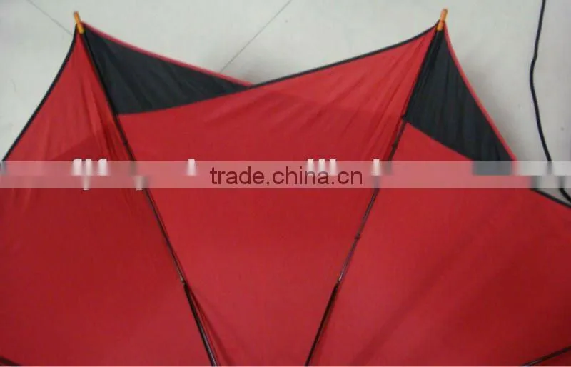 new automatic special wooden double layers fancy design umbrella