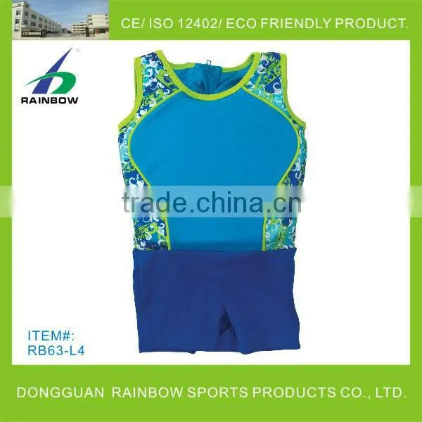 Girls floating swimsuit for swimschool