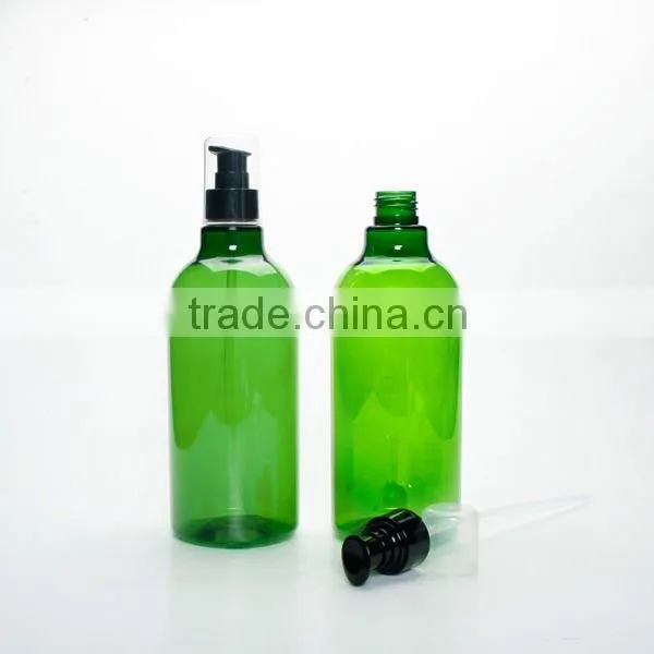 Treatment pump PET 500ml Green Clear