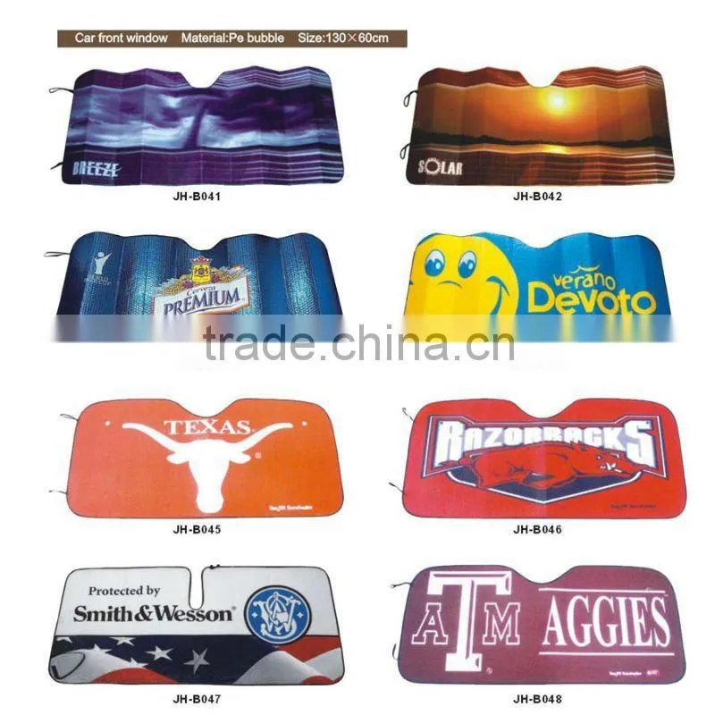 PE foam car sun shade