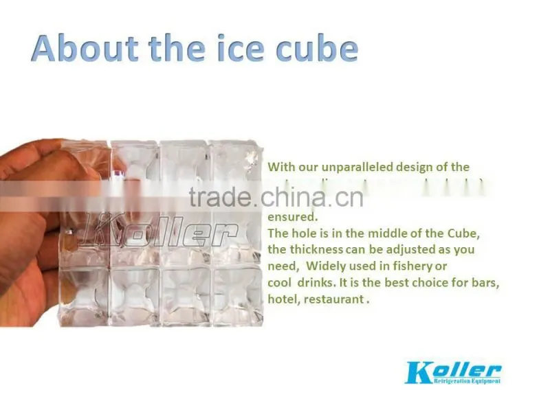 5 tons ice cube maker for human consumption