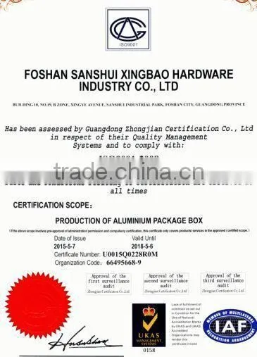 xingbaocase wine aluminium case box