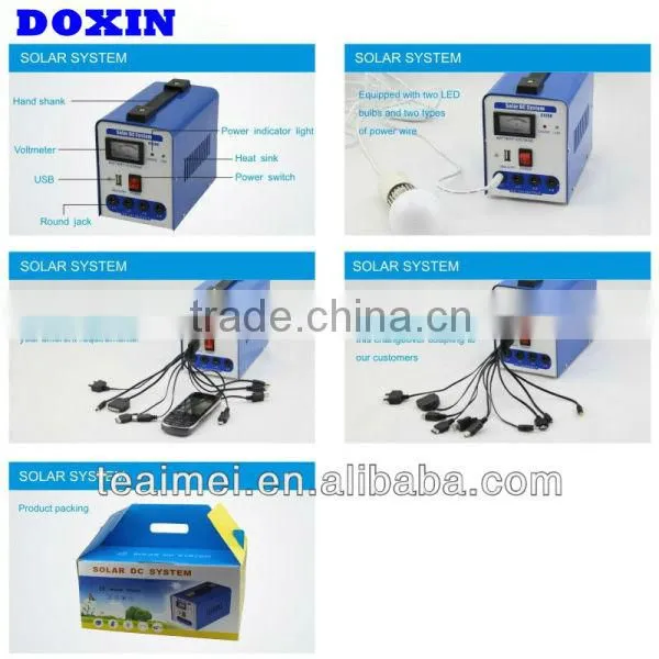 Factory price mini solar power generator