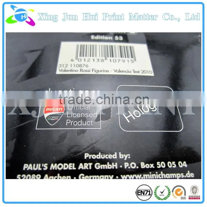 Chorme Coated Art Paper Color Box