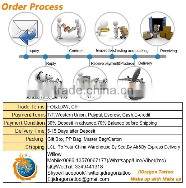 JiDragon Permanent Makeup Machine For 3D Eyebrow Lips PMU