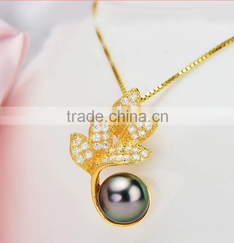 Direct Buy Black Pearl fashion jewelry Necklace Costume Factory