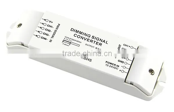 4CH dali to PWM 5v LED dimming signal converter led driver