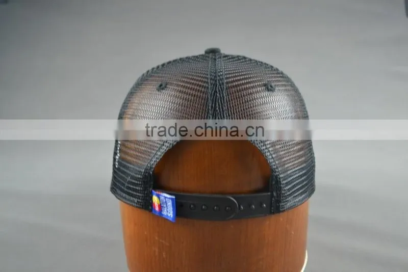 Cheap custom embroidery flat brim snapback cap