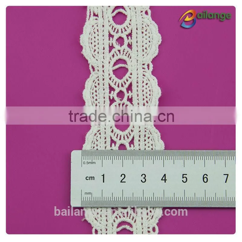 2016 beautiful lace trim for embroidery design