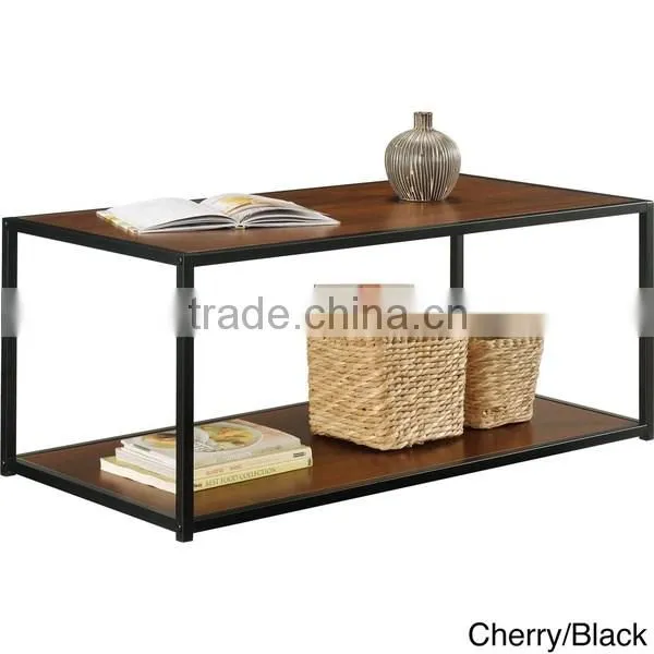 Modern design cheap furniture living room plywood top coffee table
